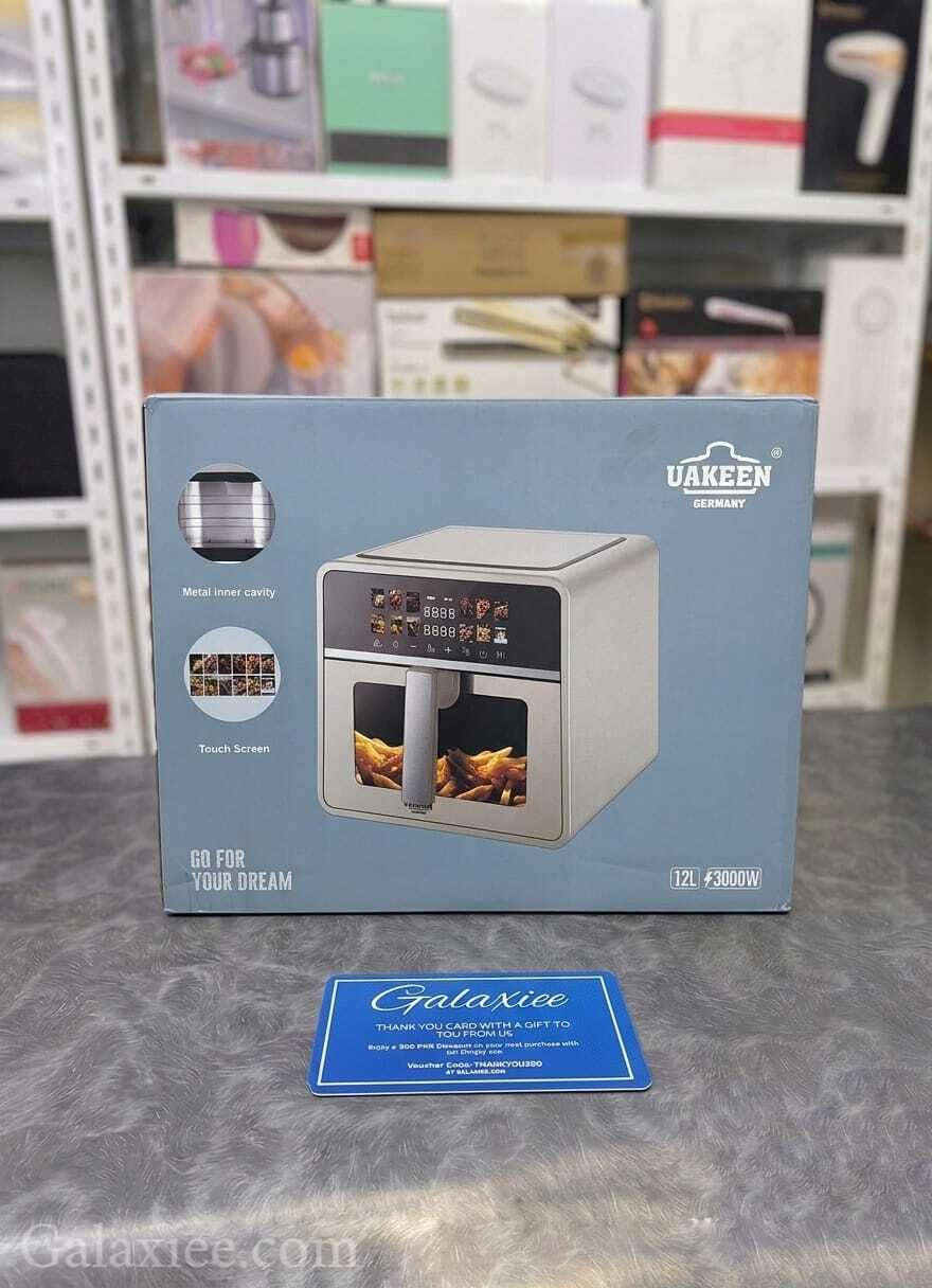 UAKEEN ZL-1713 Digital Air Fryer 12L 3000W Galaxiee
