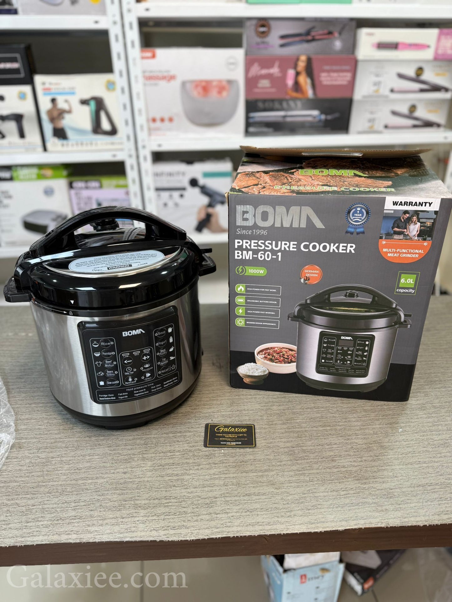 BOMA BM-60-1 6L Electric Pressure Cooker Galaxiee