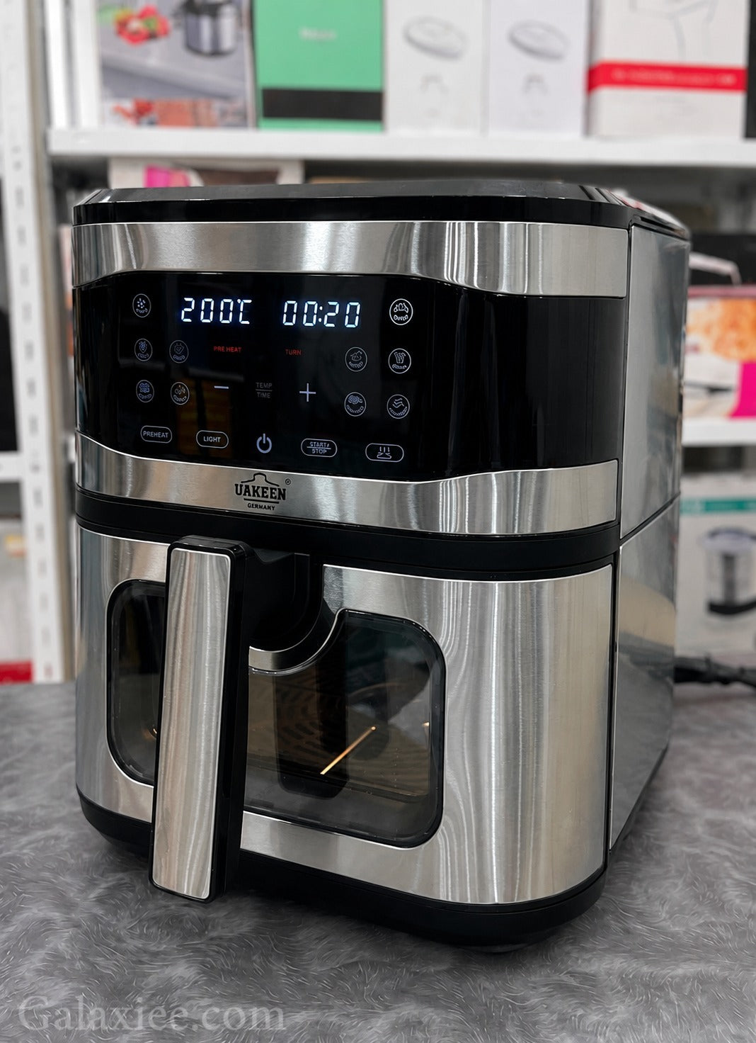UAKEEN ZL-1709 Digital Air Fryer 10L 2800W Galaxiee