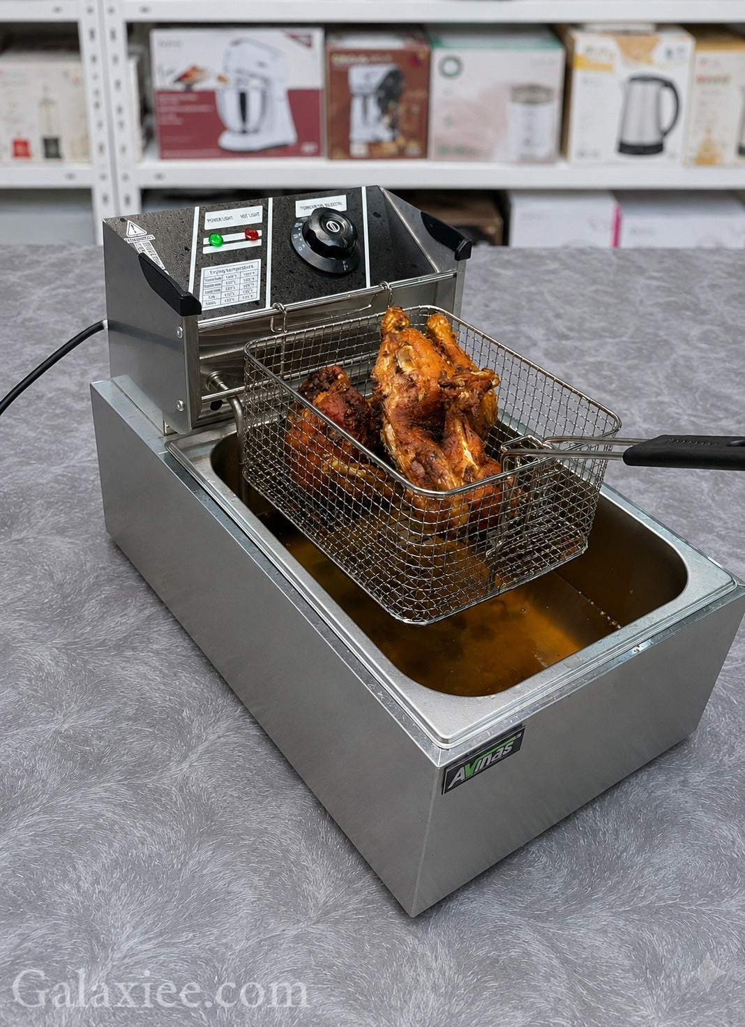 Lot Imported AINAS AV-868Y Electric Deep Fryer 6.8L Galaxiee