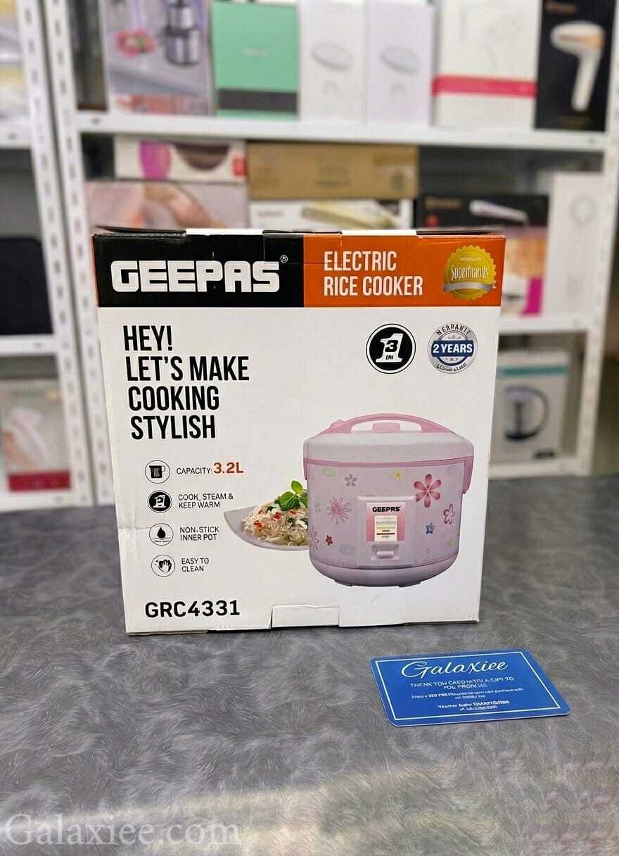GEEPAS GRC4331 Electric Rice Cooker 3.2L Galaxiee