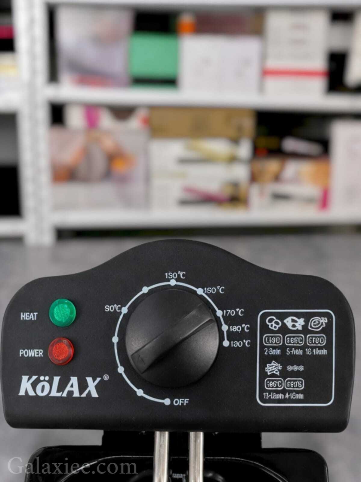 KöLAX Germany 901556 Electric Deep Fryer 3L Galaxiee
