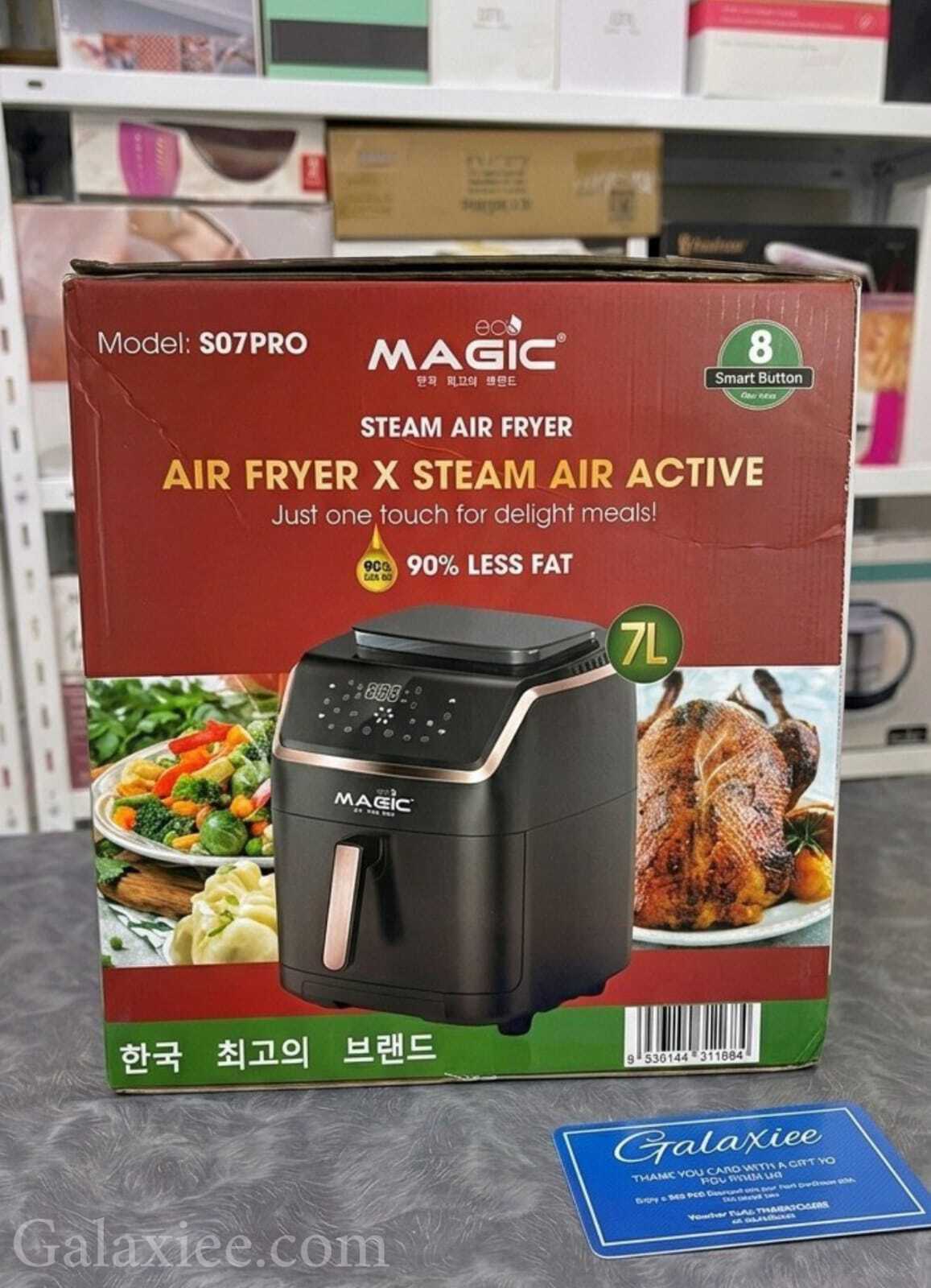 MAGIC S07PRO Steam Air Fryer 7L Digital Touch Galaxiee