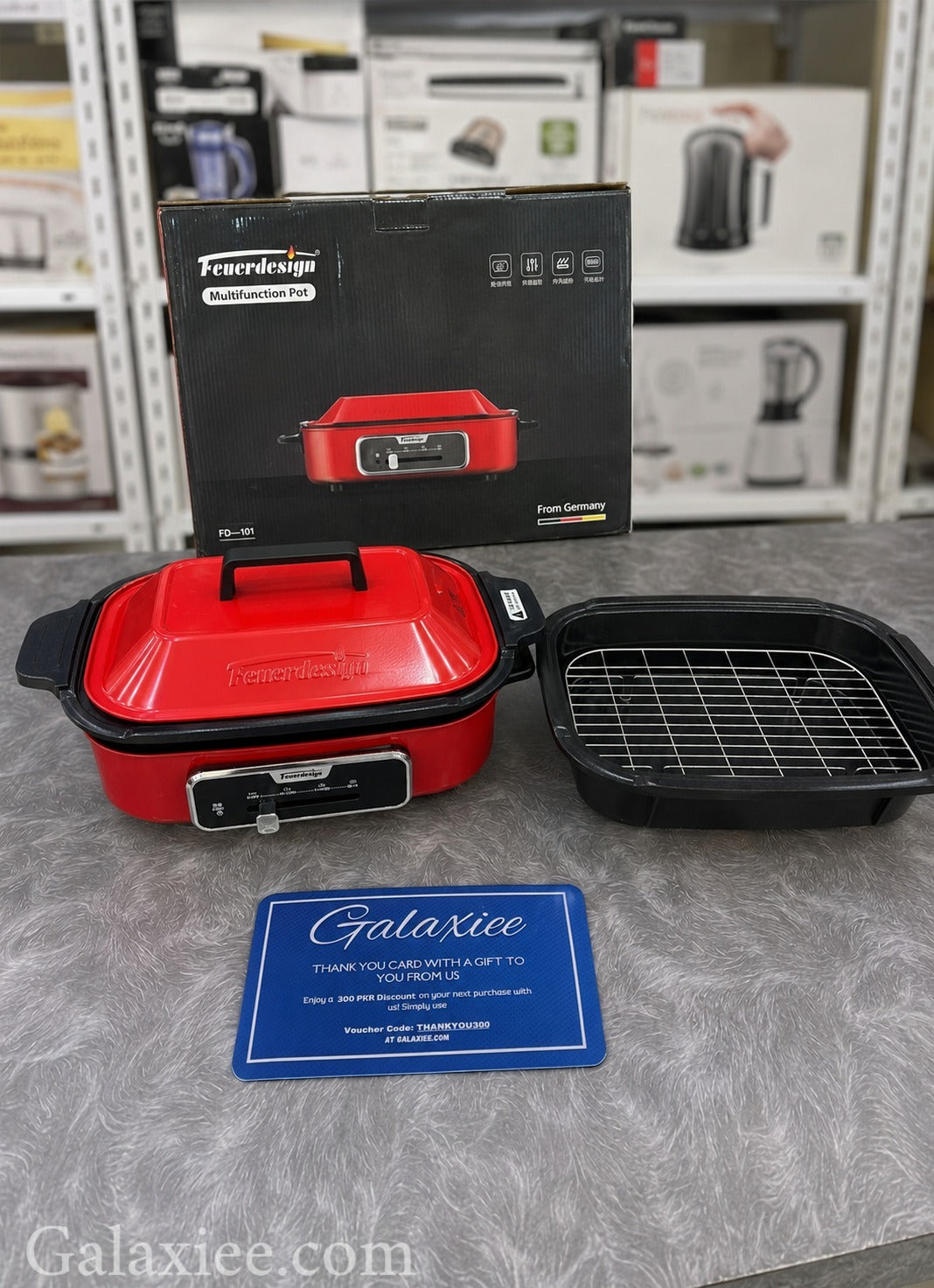 Germany Feuerdesign FD-101 Electric Grill Pot Galaxiee