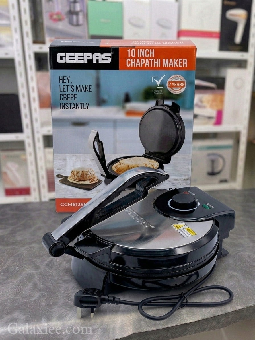 Geepas GCM6125N Electric Chapathi Maker