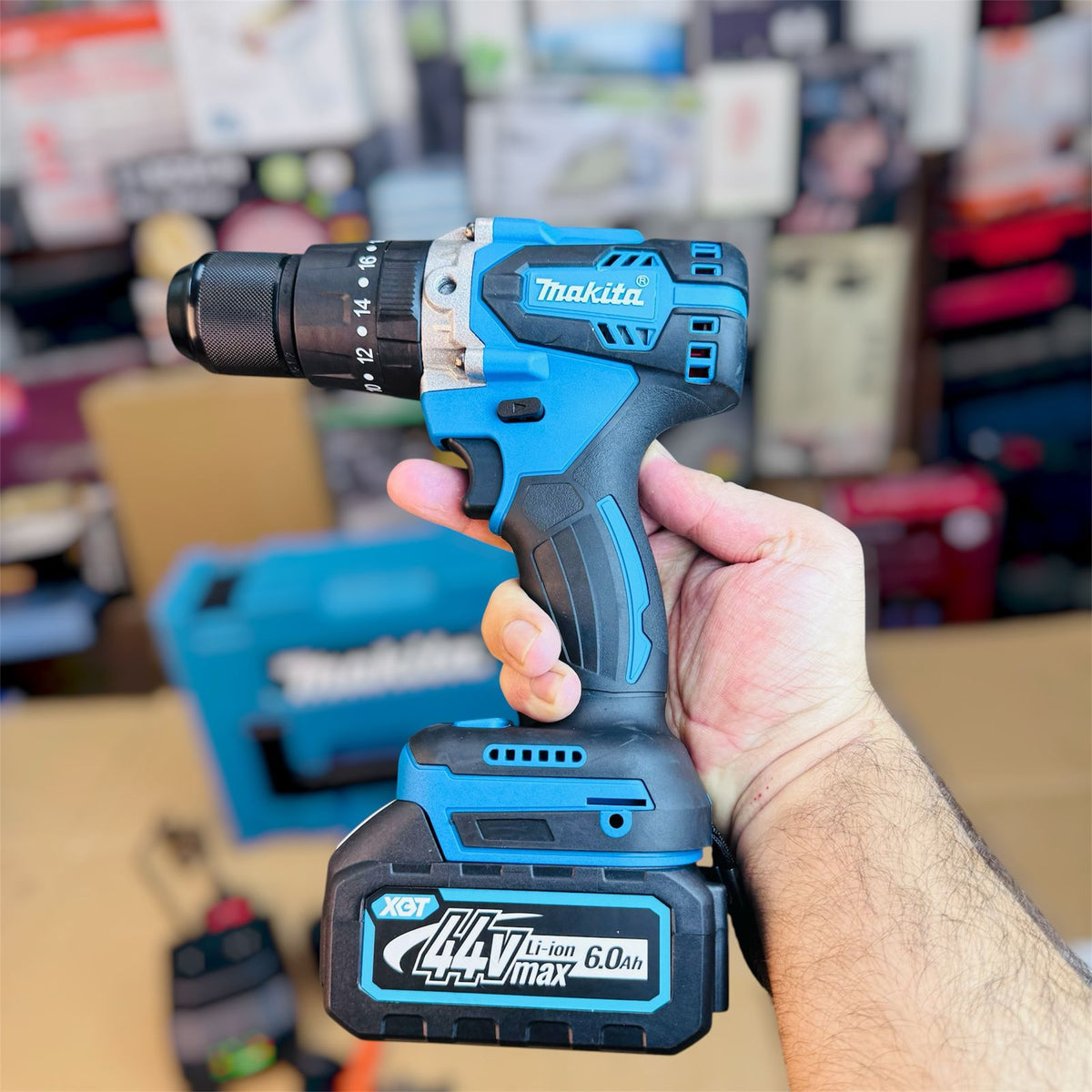 Makita 44V Brushless Cordless Drill Machine Set
