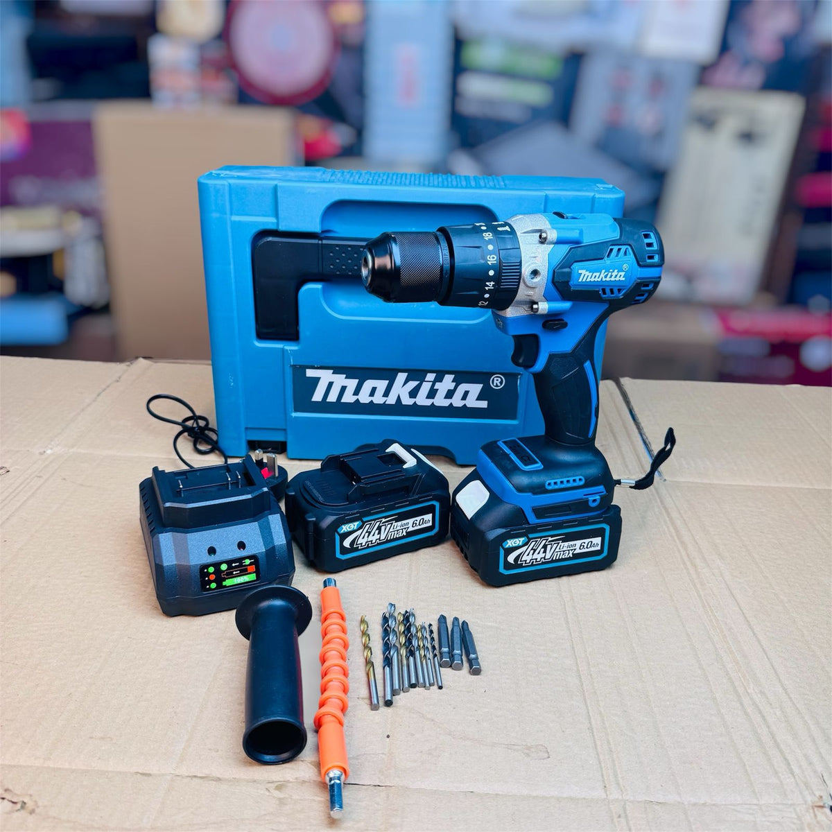 Makita 44V Brushless Cordless Drill Machine Set