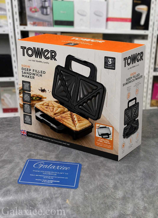 Tower T27031 Deep Filled Sandwich Maker Galaxiee