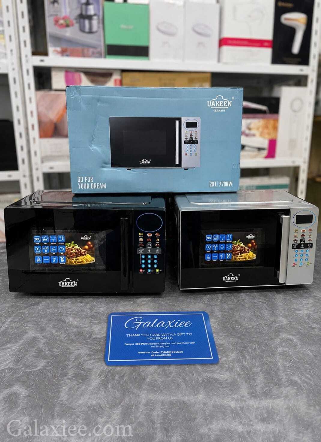 UAKEEN ZL-1904B 20L Digital Microwave Oven Galaxiee