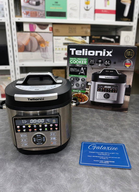 Telionix TPC3675 6L Digital Pressure Cooker Galaxiee