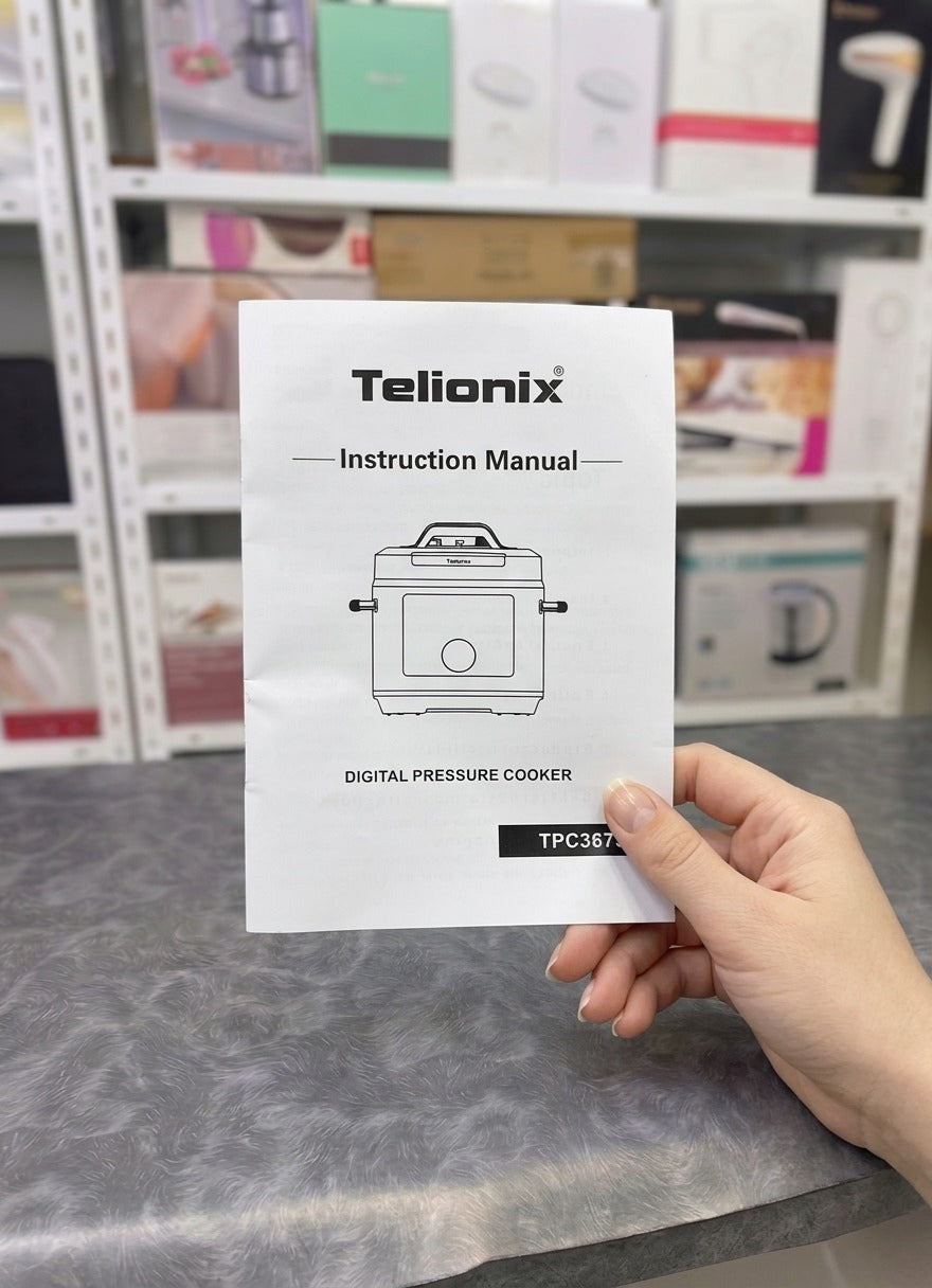 Telionix TPC3675 6L Digital Pressure Cooker Galaxiee