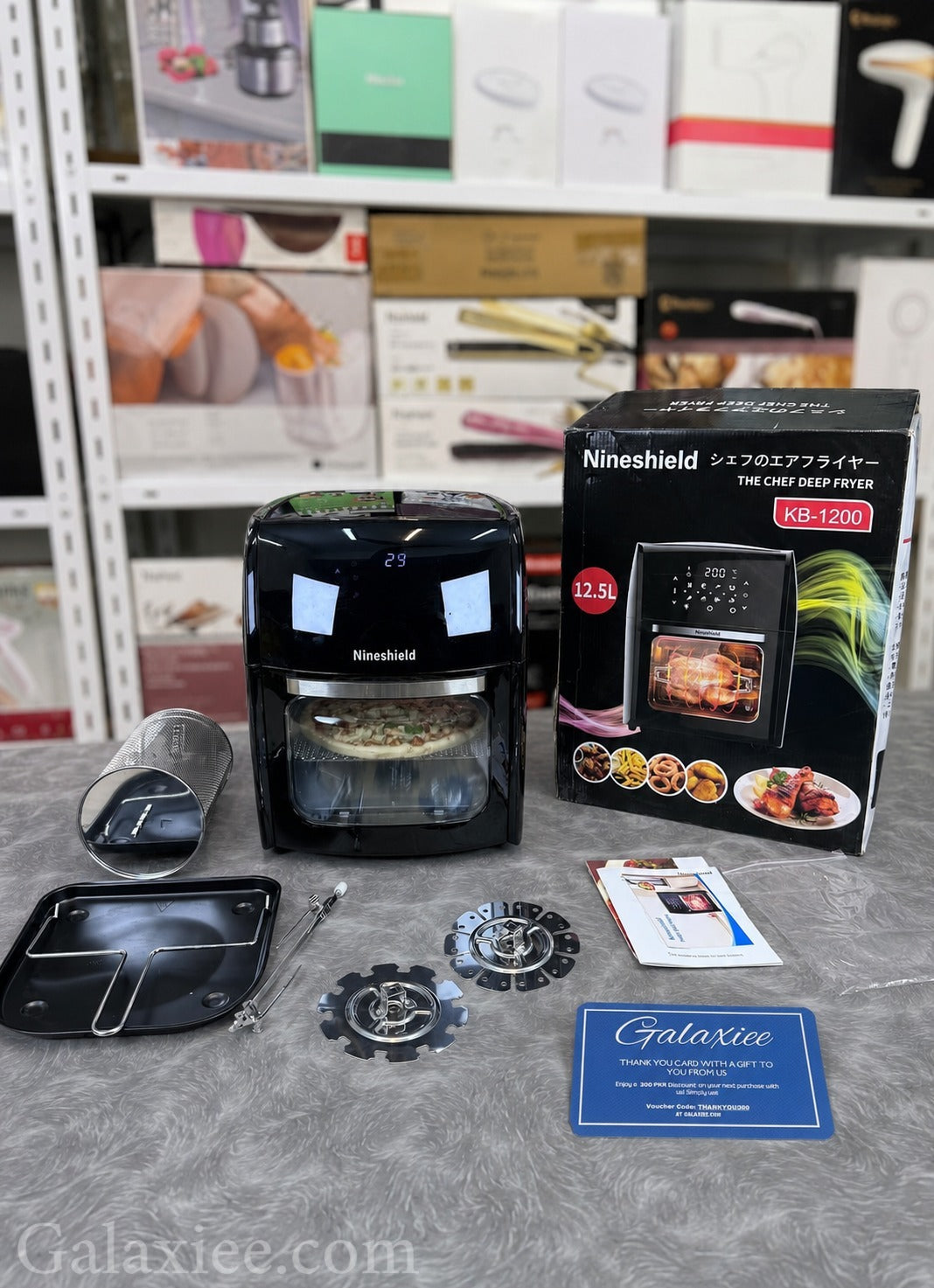 Nineshield KB-1200 12.5L Air Fryer Oven Galaxiee