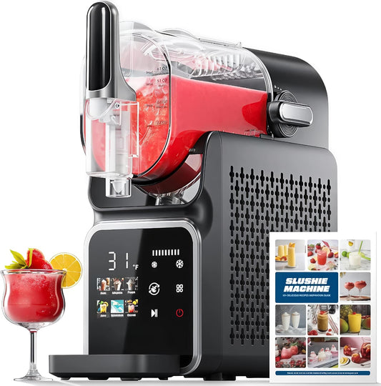 UAKEEN Slushie Machine 6 Presets Touch Screen Galaxiee