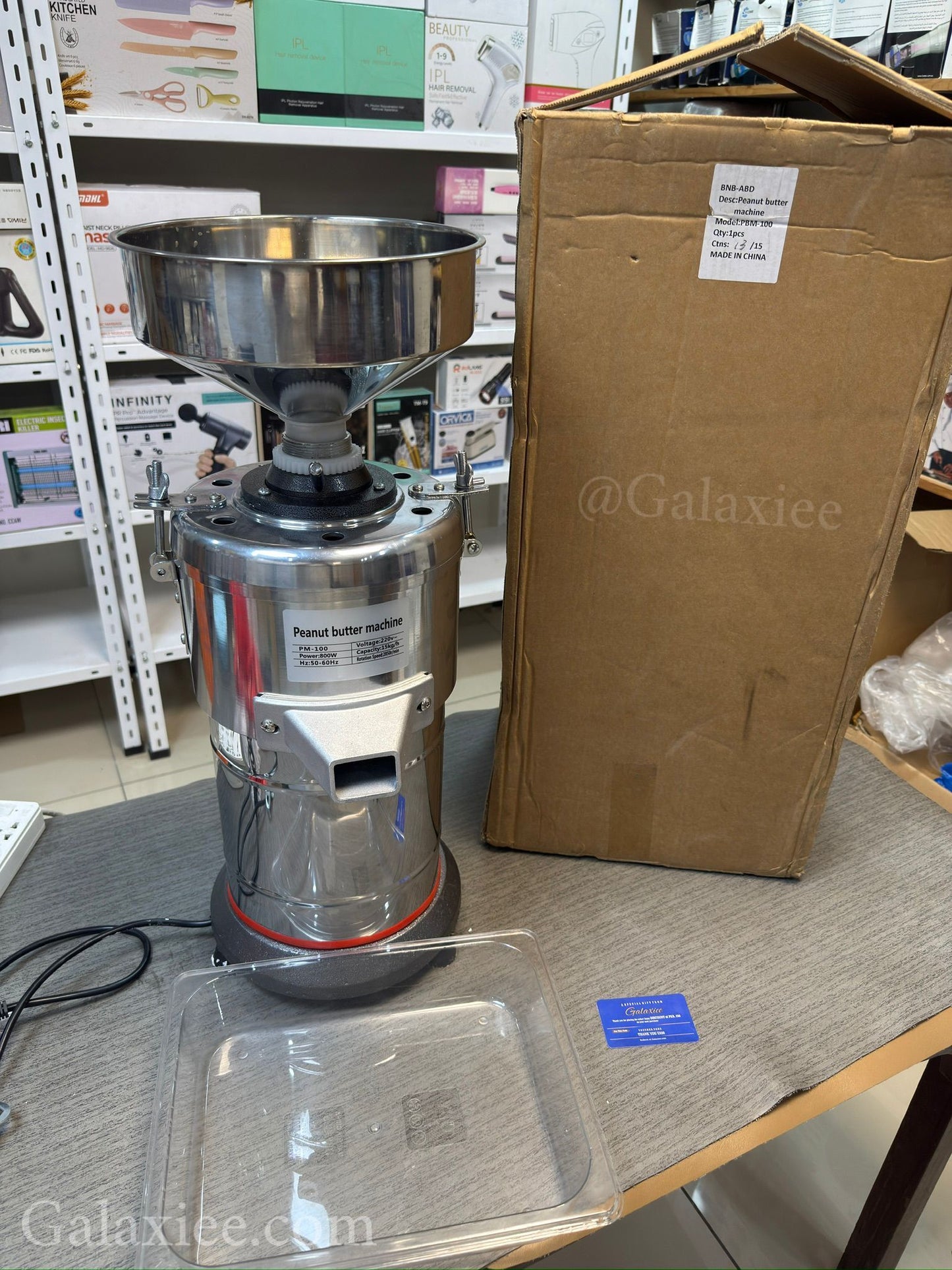 PM-100 800W Peanut Butter Machine Galaxiee