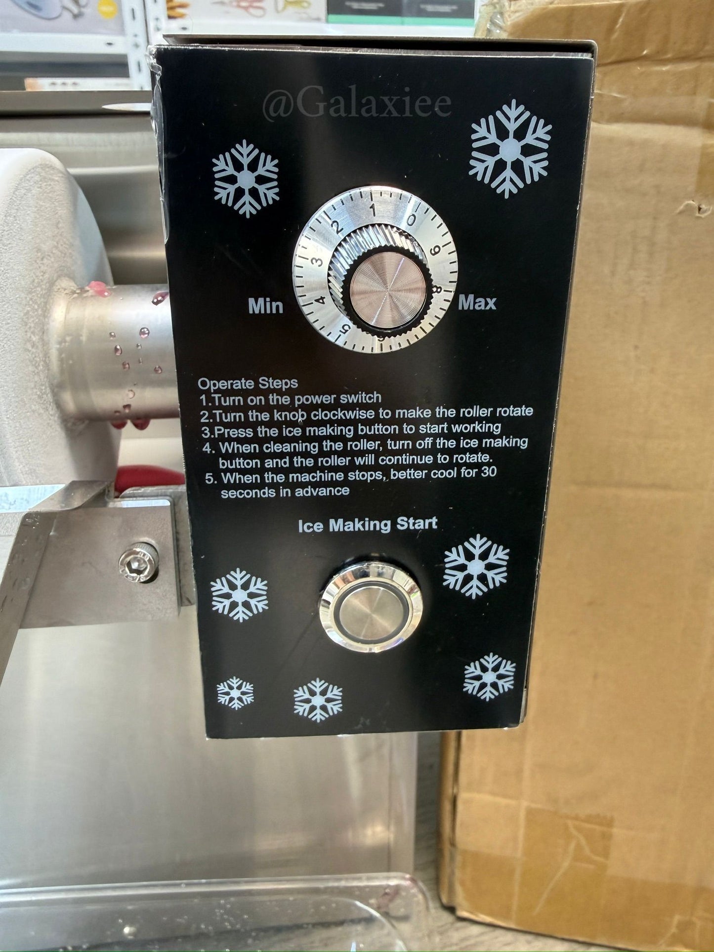 X410 Snowflake Ice Shaver Machine Galaxiee
