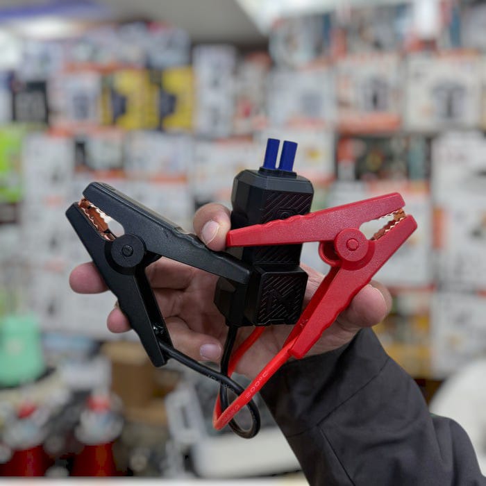 6-in-1 Car Jump Starter with Digital Air Pump & Blower GF01