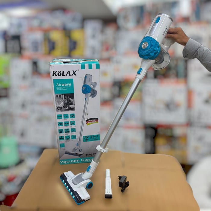 KOLAX 3-in-1 Cyclonic Rechargeable Stick Vacuum Cleaner (Airwave, Cordless)