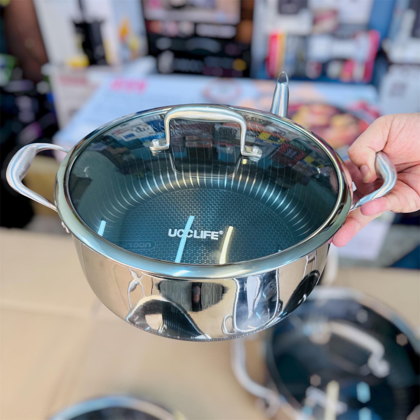 9-Piece Tri-Ply Stainless Steel Cookware Set