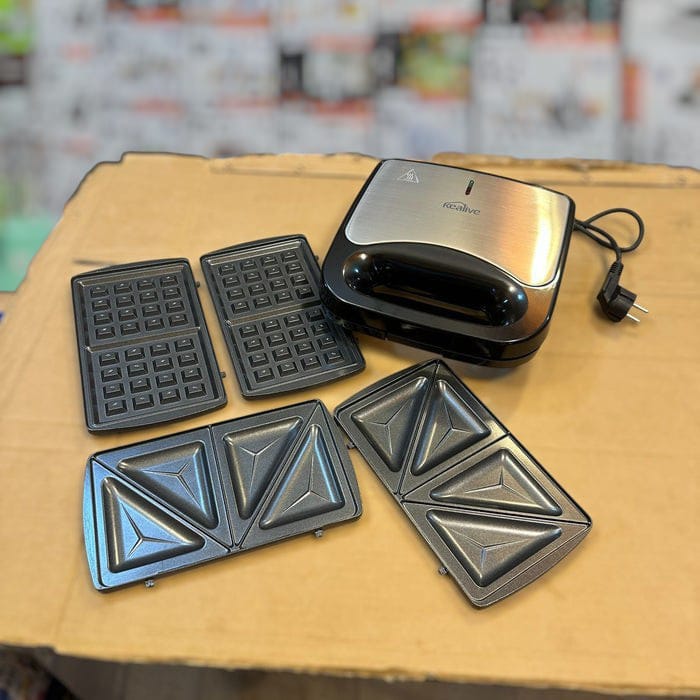 Kealive 3-in-1 Sandwich Maker & Grill Maker