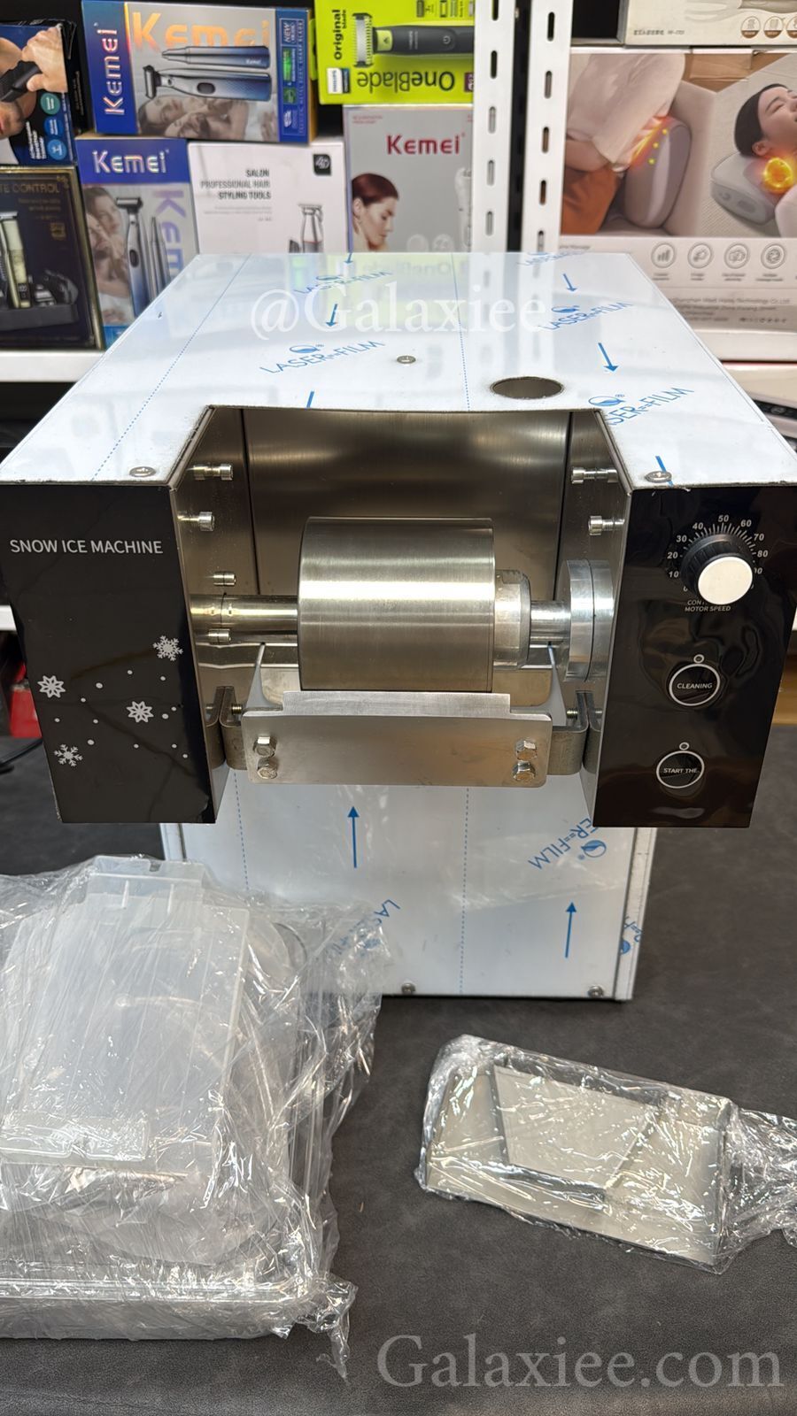 Snowflake Ice Shaver Machine Galaxiee