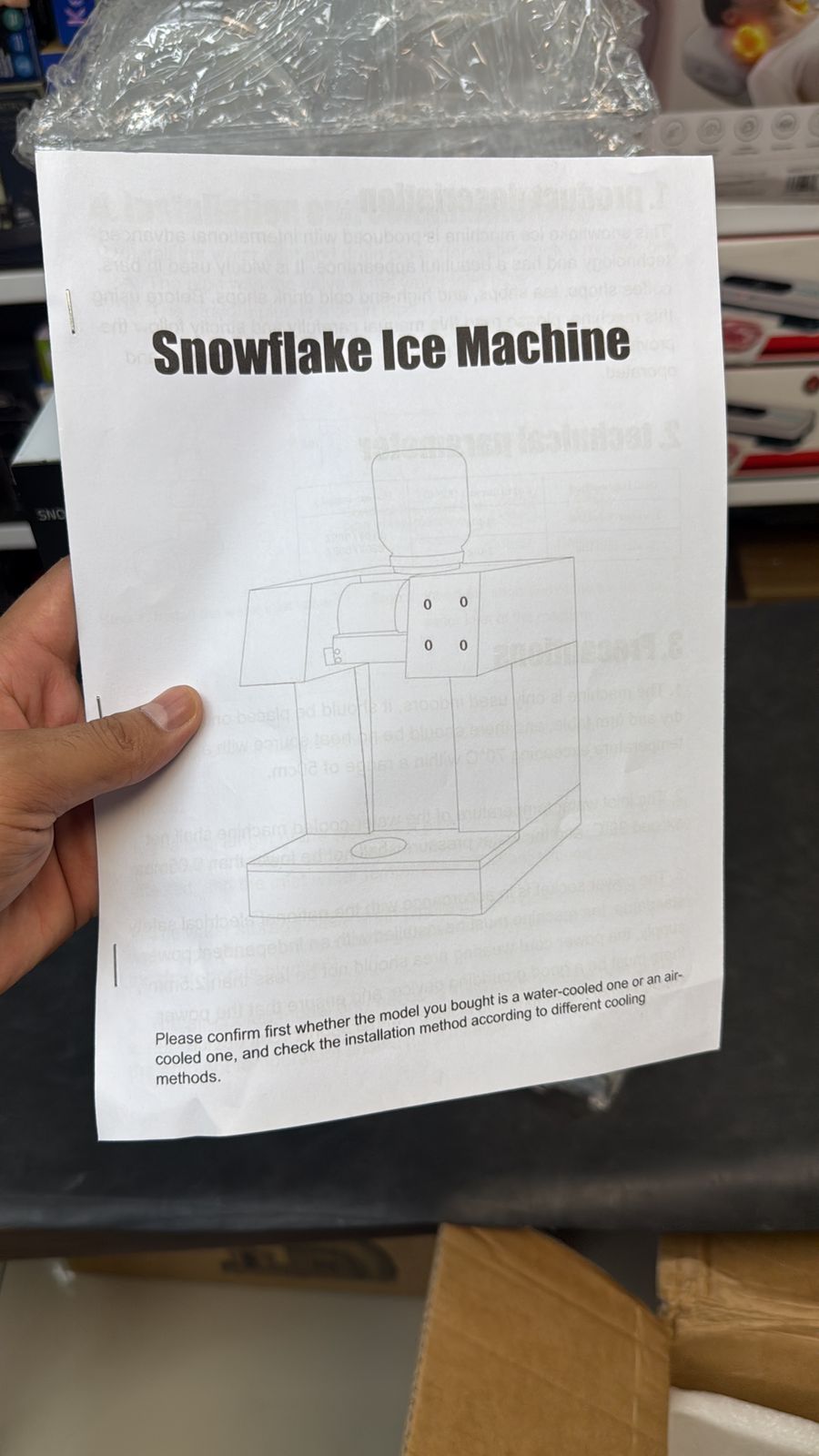 Snowflake Ice Shaver Machine Galaxiee