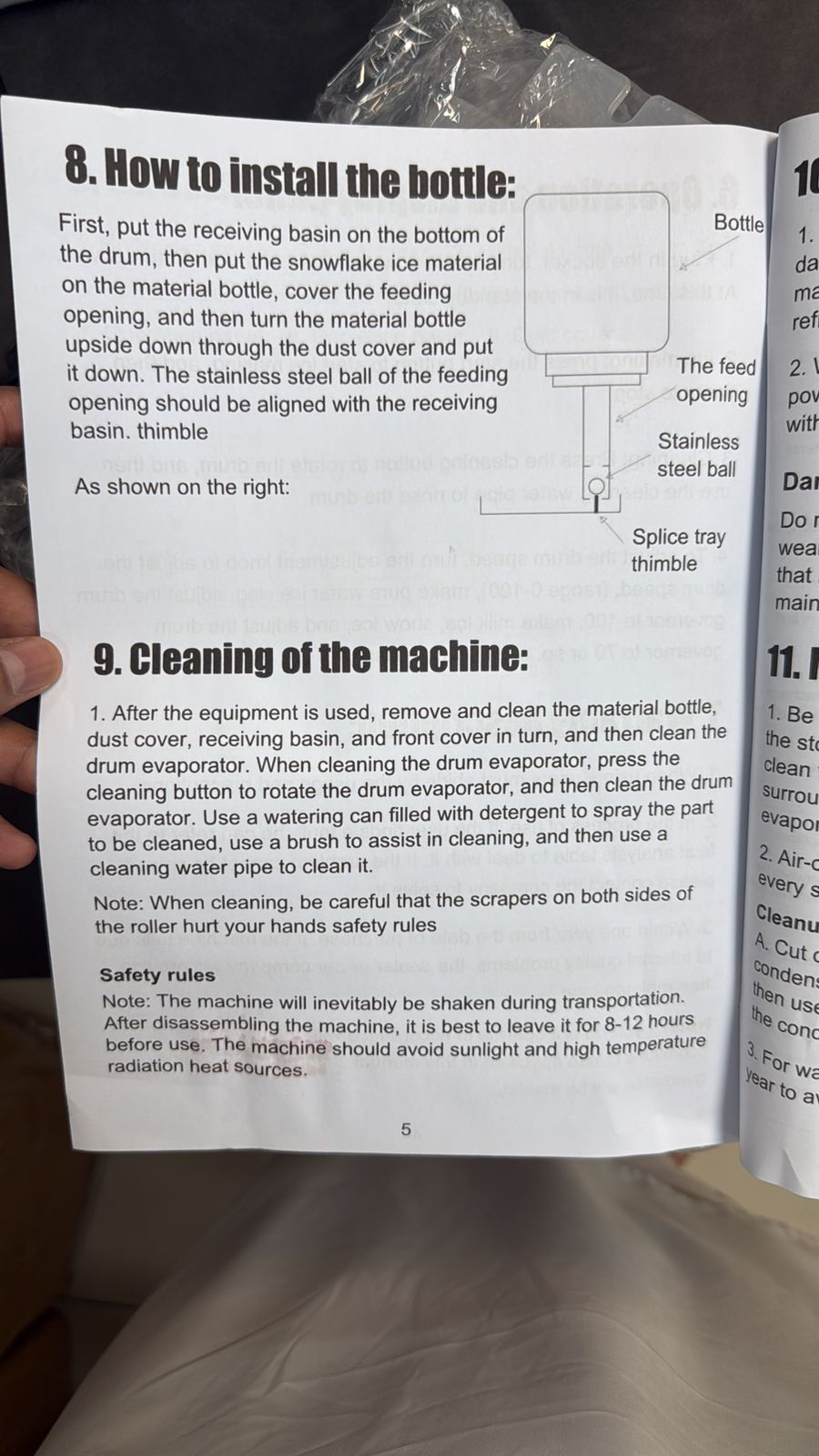 Snowflake Ice Shaver Machine Galaxiee