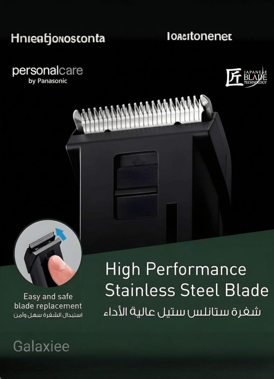 Panasonic ER2031K Rechargeable Hair & Beard Trimmer – Galaxiee
