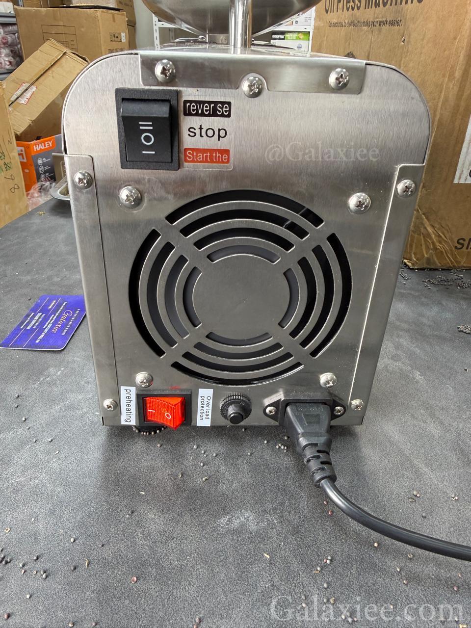 Stainless Steel Oil Press Machine – Pure & Fresh Oil at Home!