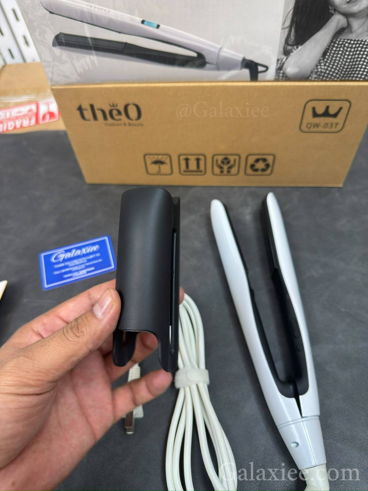 theO Hair Straightener & Curler 45W – Galaxiee