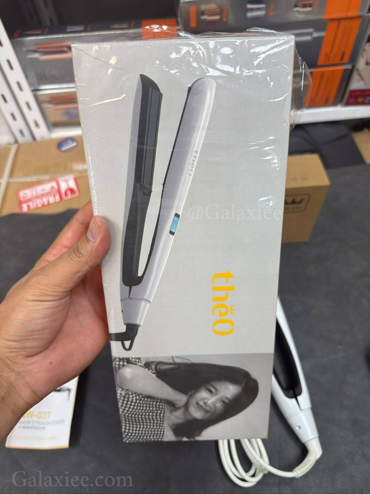 theO Hair Straightener & Curler 45W – Galaxiee