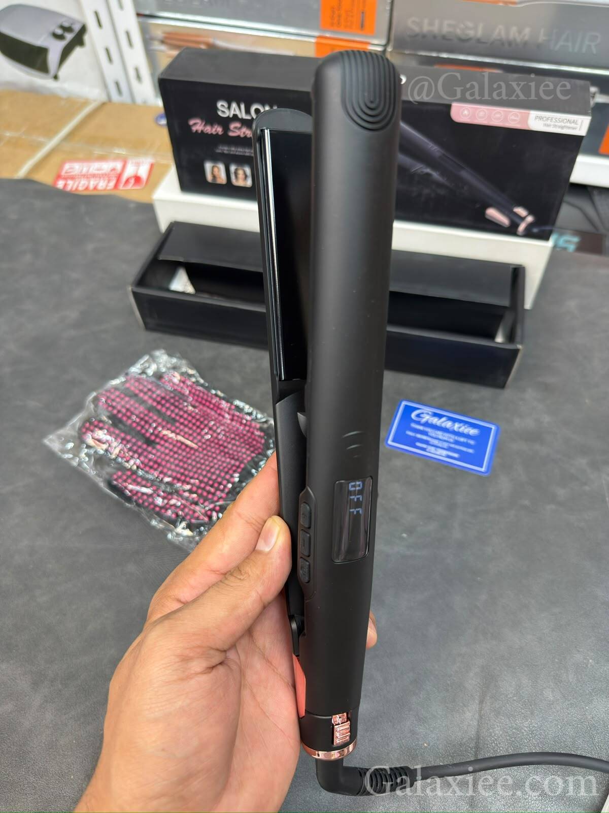 Chimpuk Professional Salon Hair Straightener & Curler 65W – Galaxiee