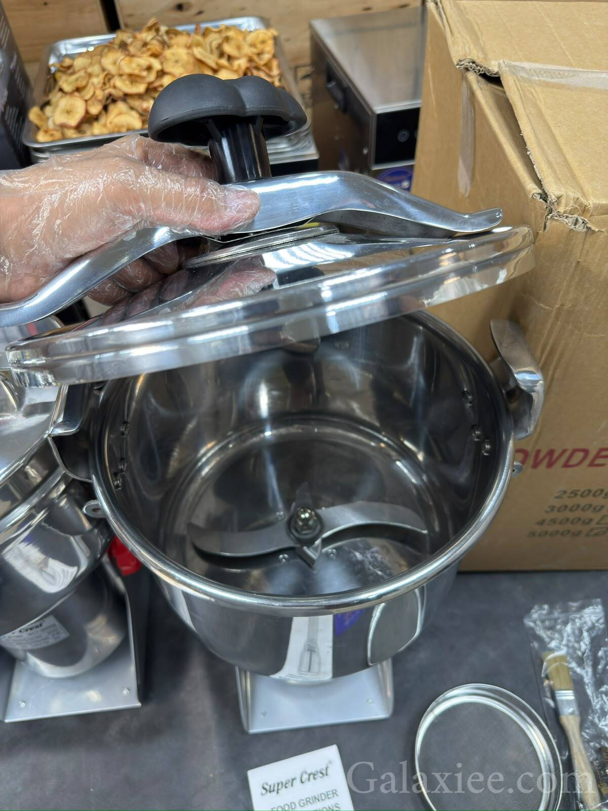 Super Crest 5000W 5000g Stainless Steel Powder Grinder Galaxiee