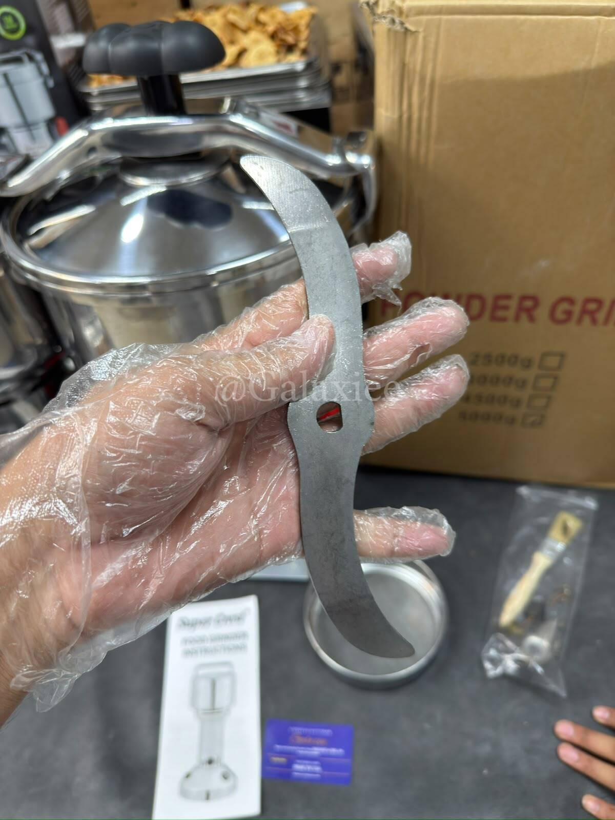 Super Crest 5000W 5000g Stainless Steel Powder Grinder Galaxiee