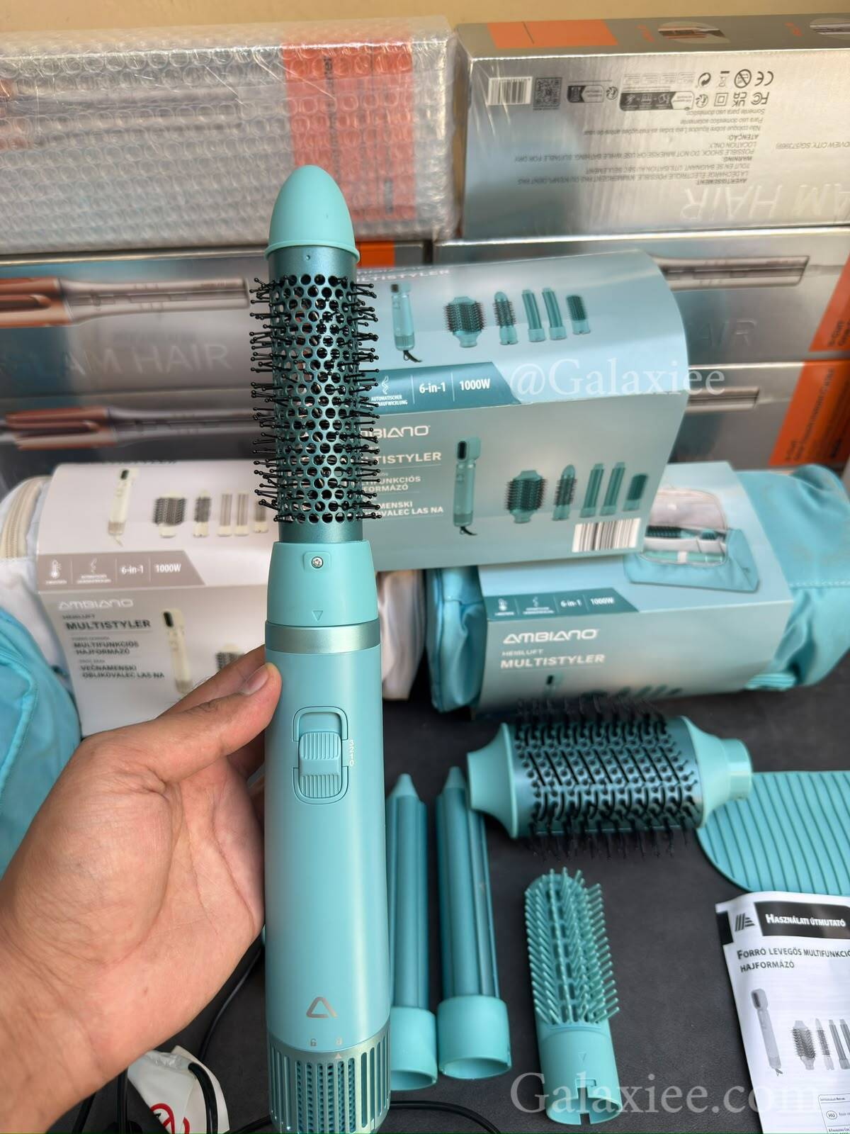 AMBIANO 6-in-1 1000W Hot Air Hair Styler – Galaxiee