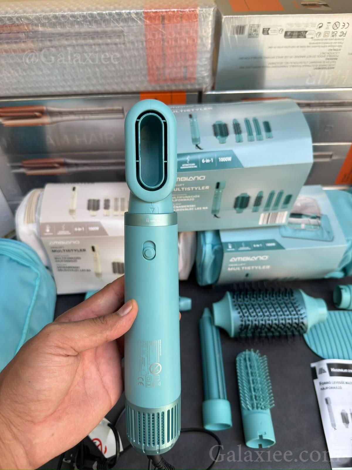 AMBIANO 6-in-1 1000W Hot Air Hair Styler – Galaxiee