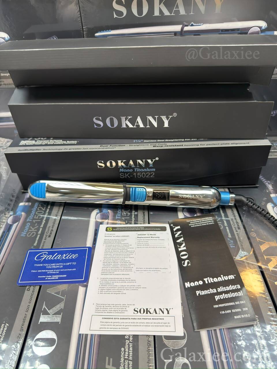 SOKANY SK-15022 Nano Titanium Hair Straightener – Galaxiee