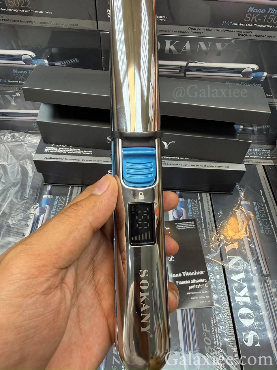 SOKANY SK-15022 Nano Titanium Hair Straightener – Galaxiee