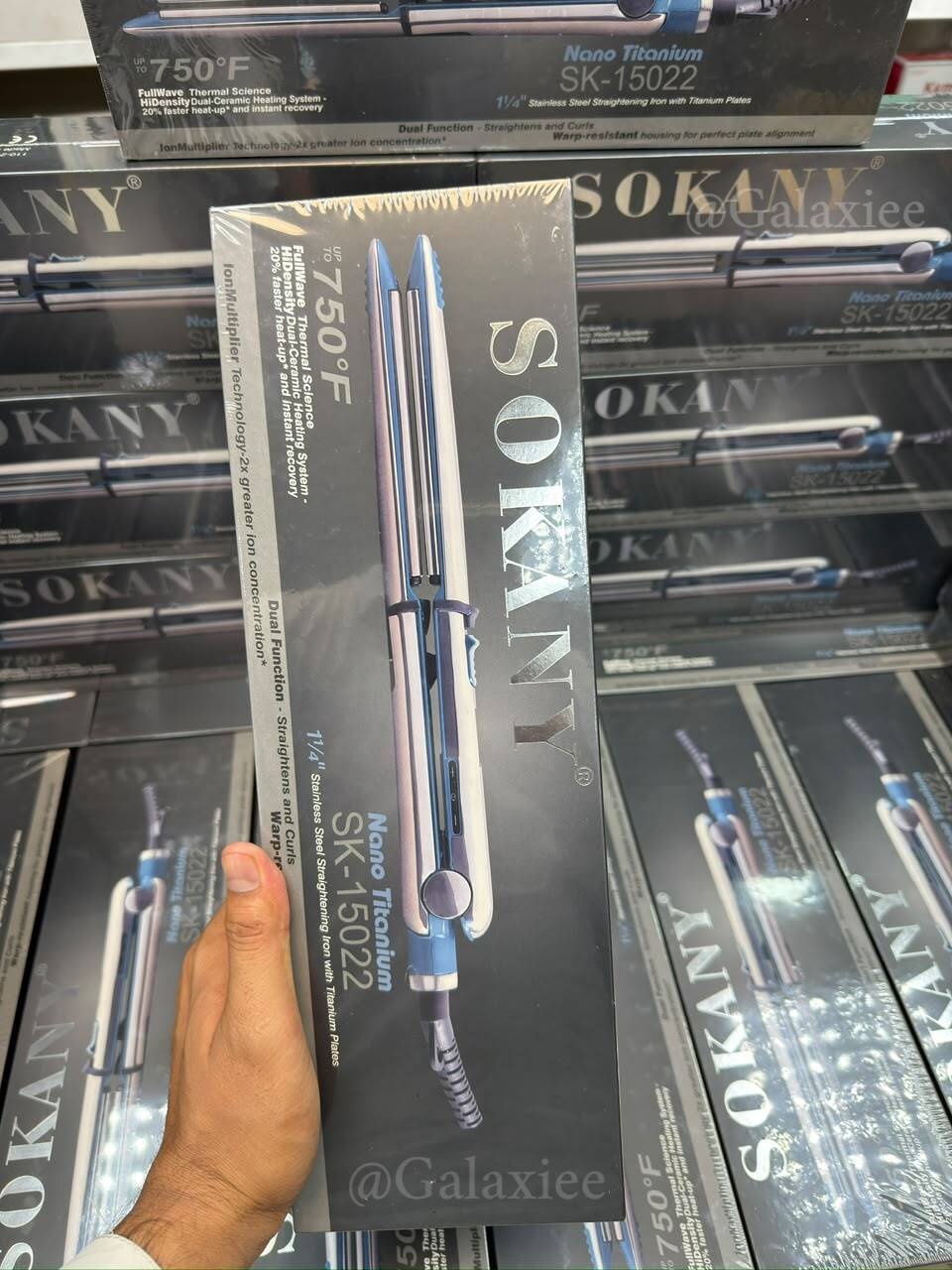 SOKANY SK-15022 Nano Titanium Hair Straightener – Galaxiee