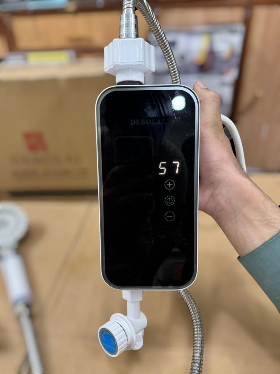 Debolai Japanese Instant Electric Shower – Fast Hot Water Heater