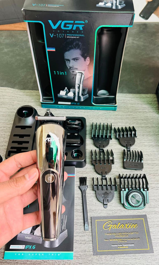 VGR  Professional 11-in-1 Grooming Kit Waterproof