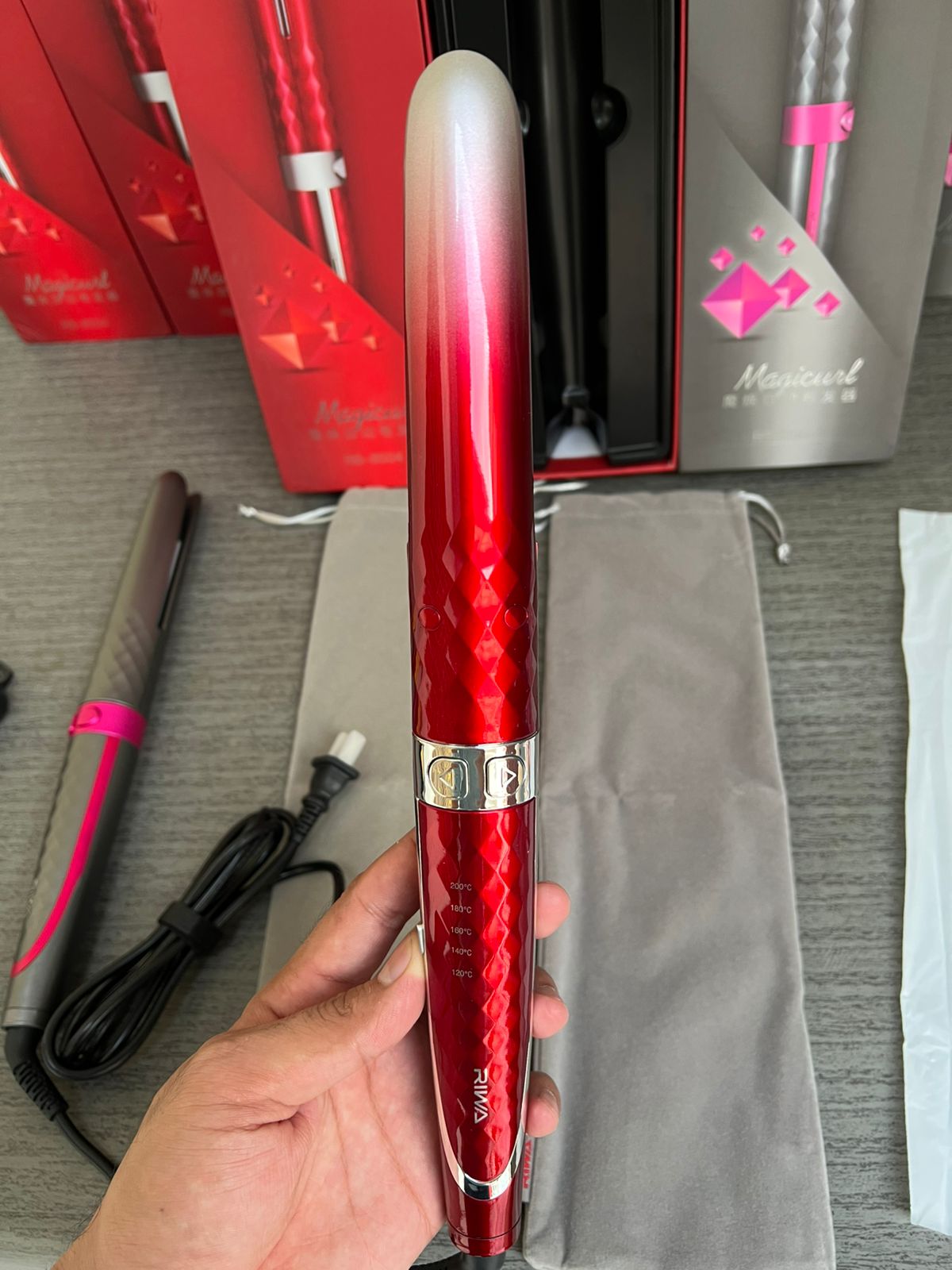 Riwa 2-in-1 Hair Straightener & Roller