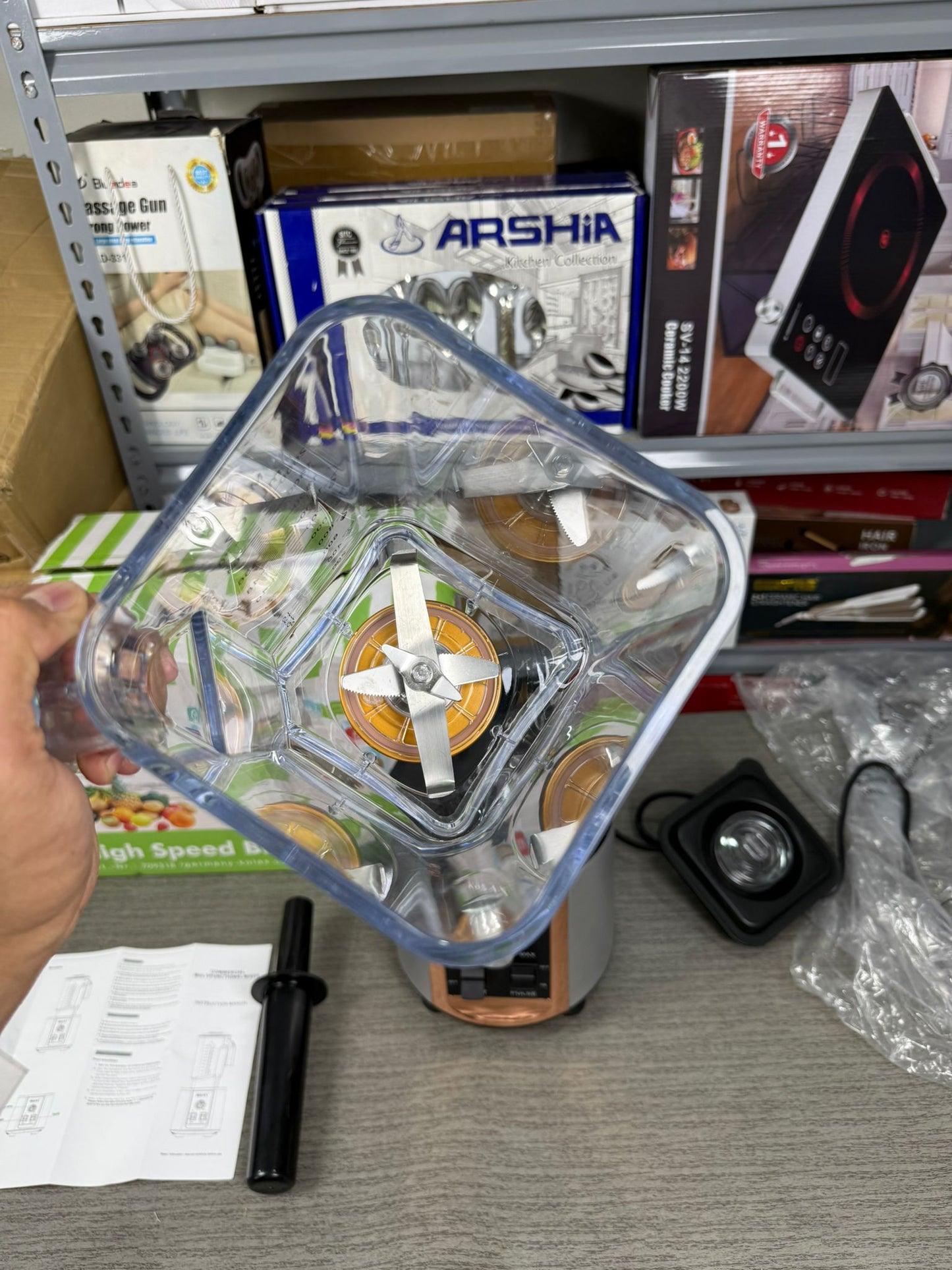 Kolax German Professional Blender – 2L, 3200W