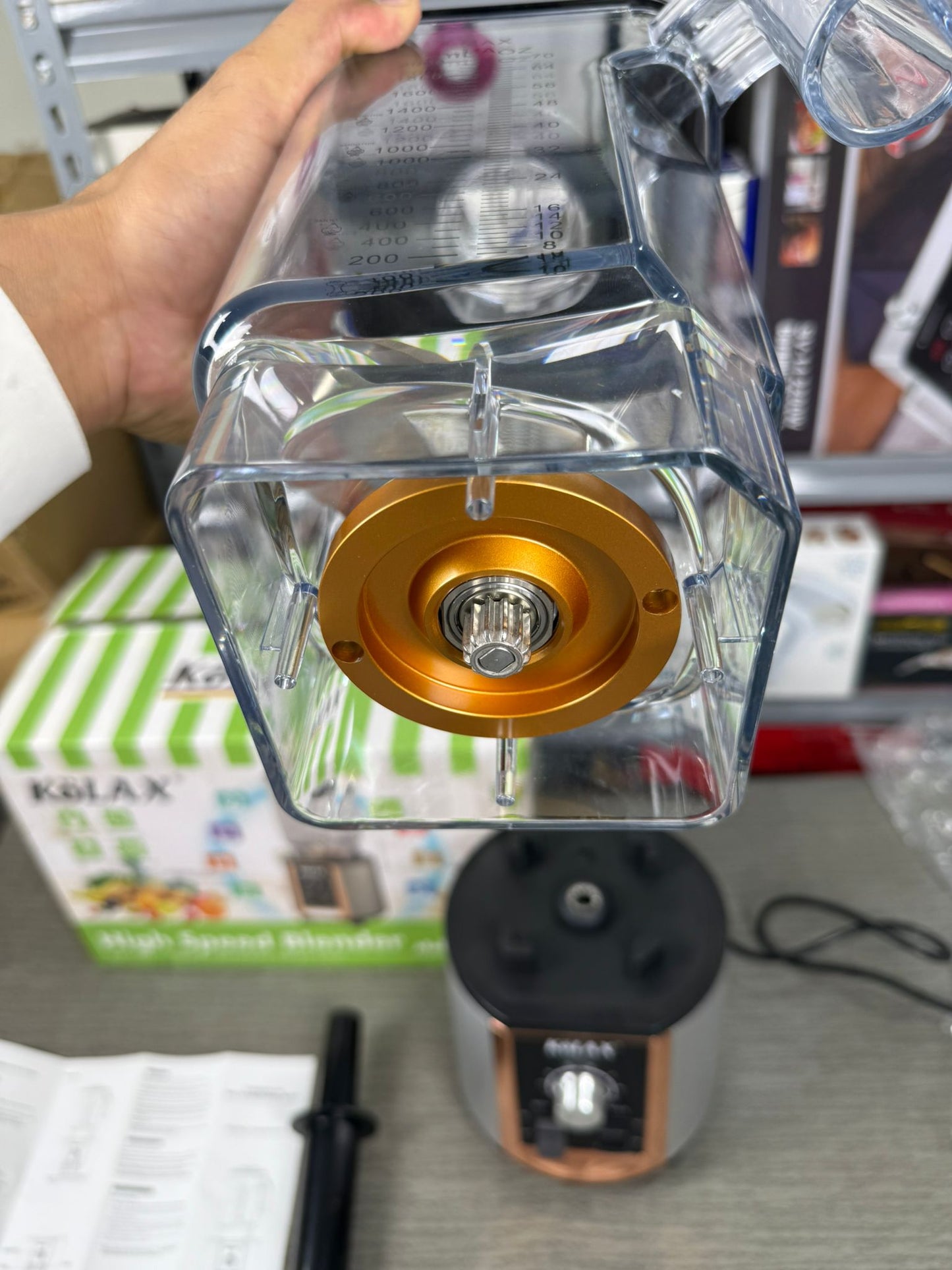 Kolax German Professional Blender – 2L, 3200W