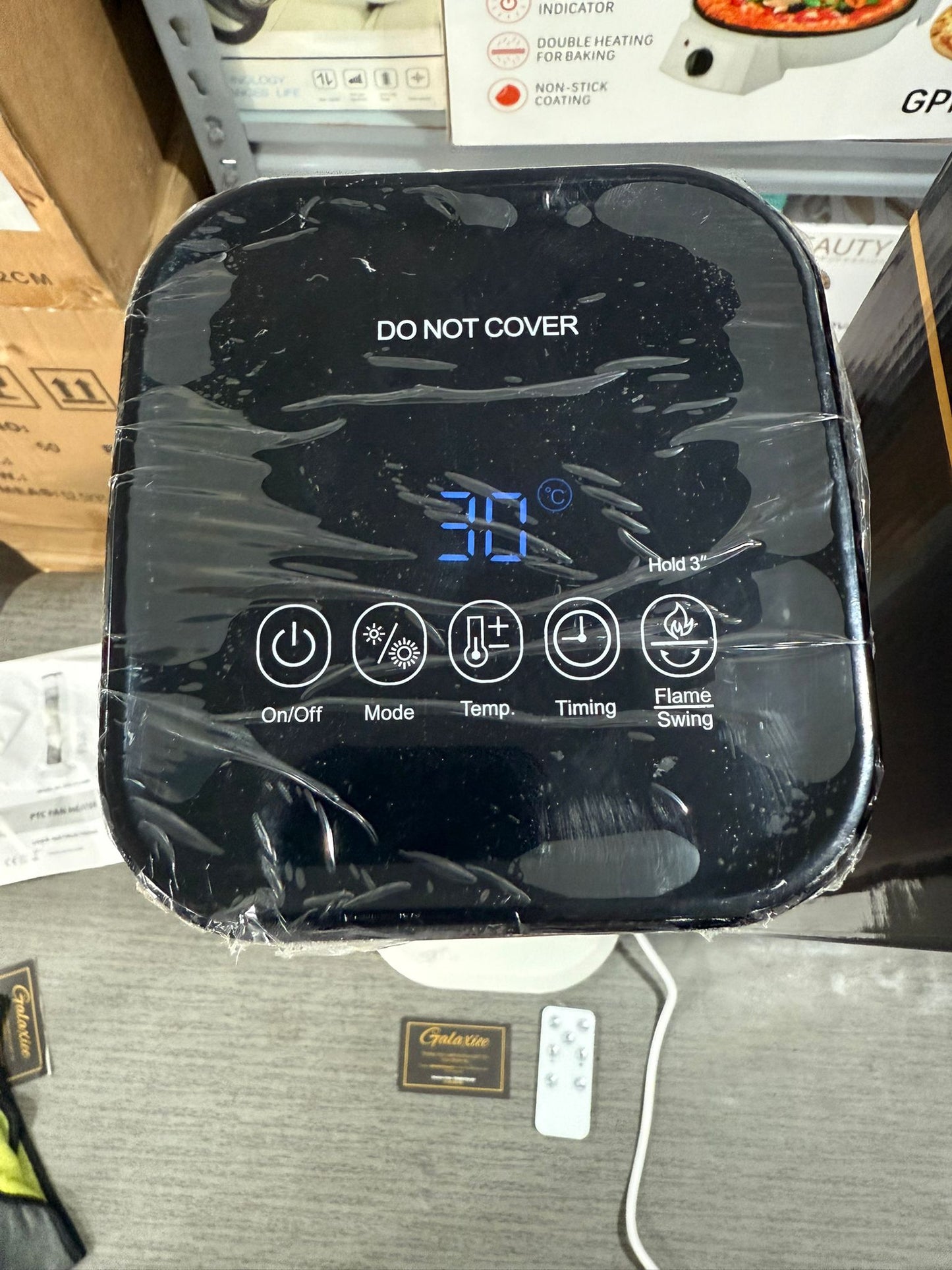 Lot 3D Ceramic Room Heater – 2000W