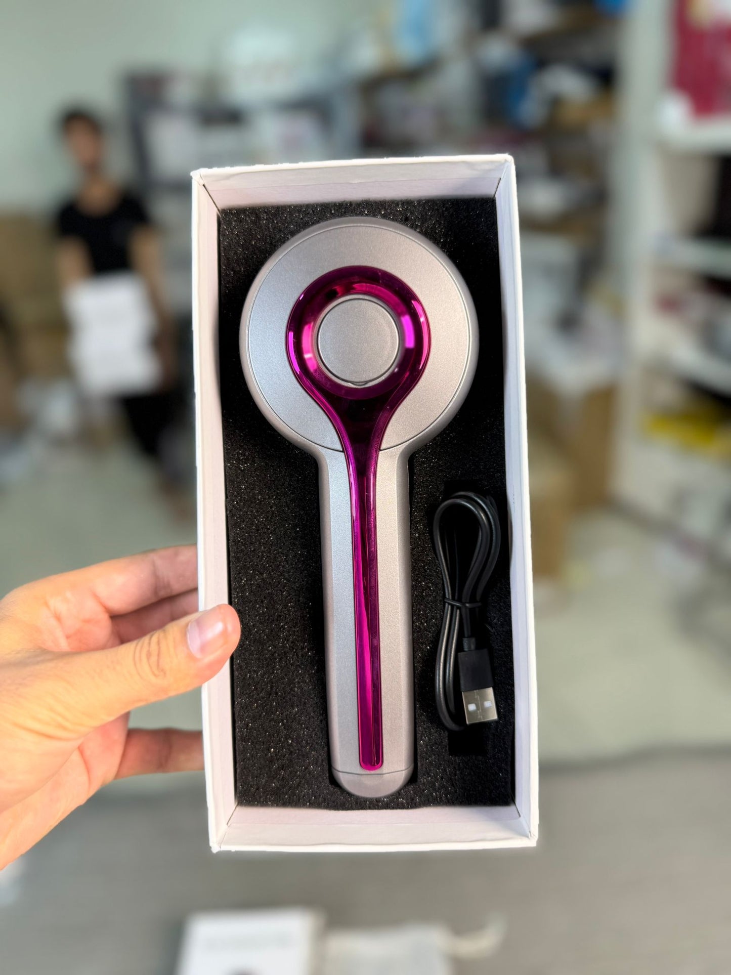 Scalp Massage Comb Red Light Hair Care