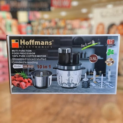 Hoffmans HM-8849 10-in-1 Food Processor