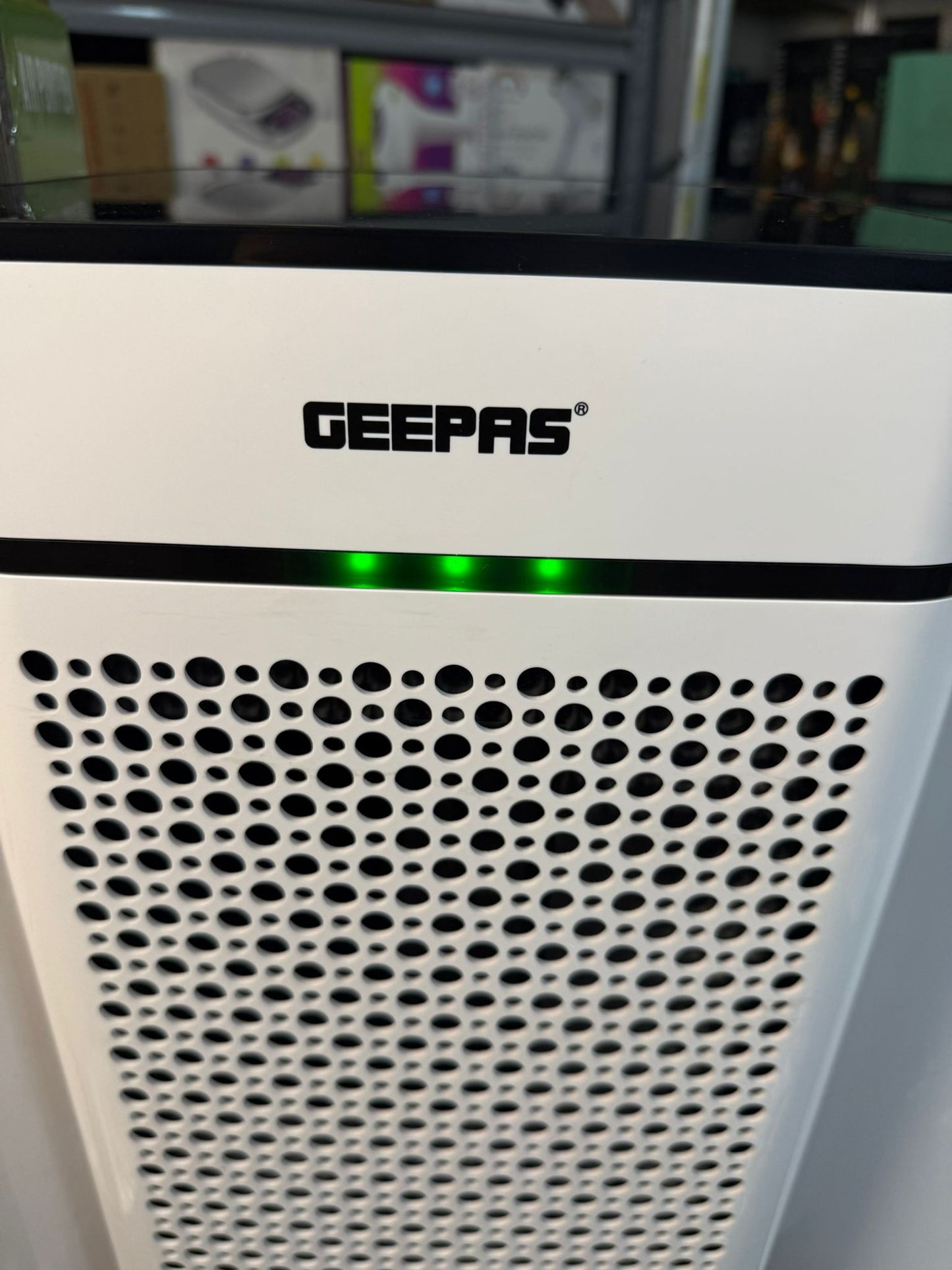 Geepas Air Purifier GAP63102P – True HEPA H13, 4-Stage Filtration | Air Cleaner for Home