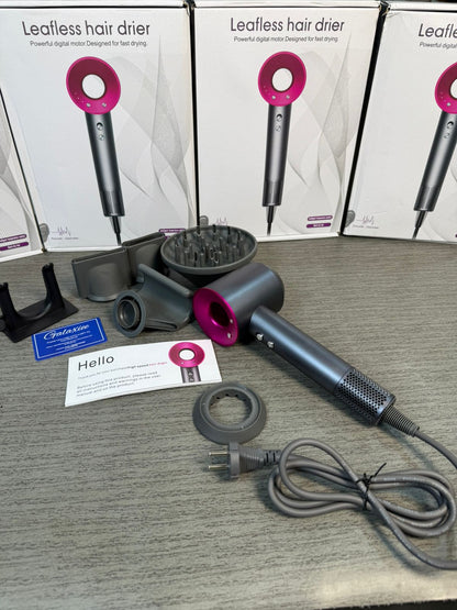 Leafless 1600W Hair Dryer & 5-in-1 Magnetic Multi-Styler with Ionic Technology
