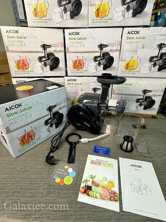 AICOK Slow Juicer German-Lot Imported | 1000W Pure Copper Motor,AMR519
