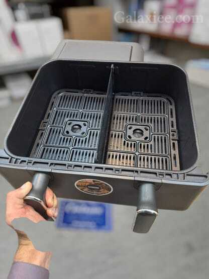 Geepas Digital 11L Air Fryer – Dual Zone, Oil-Free Cooking with Separator